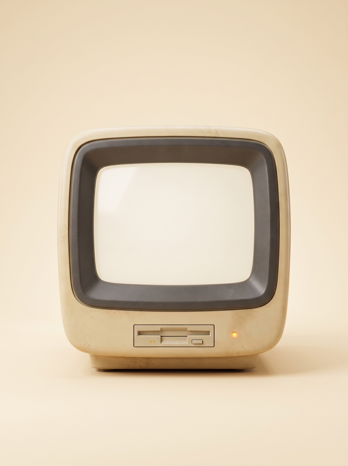 A vintage desktop computer