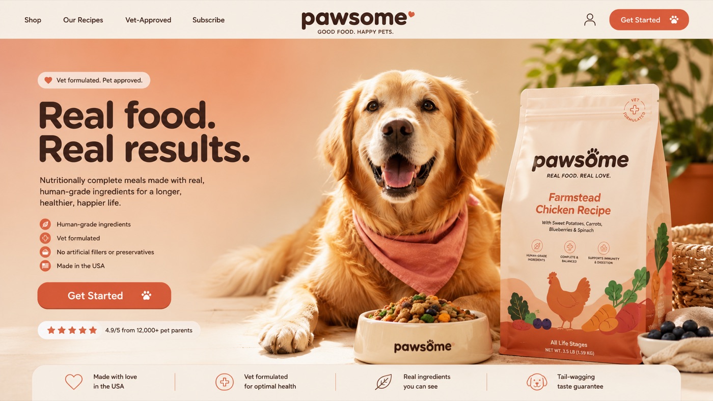 Pawsome store hero