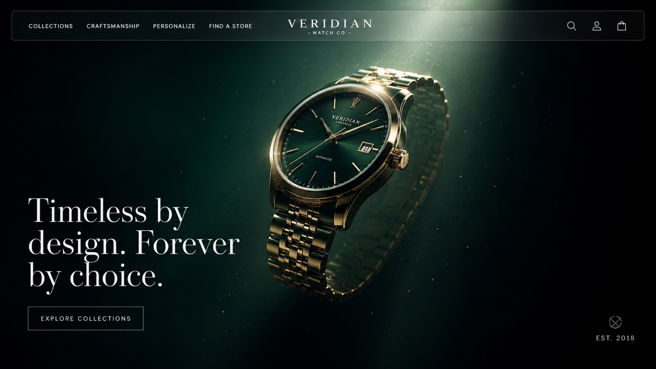 Veridian — hand-coded client store built by BingeCoders